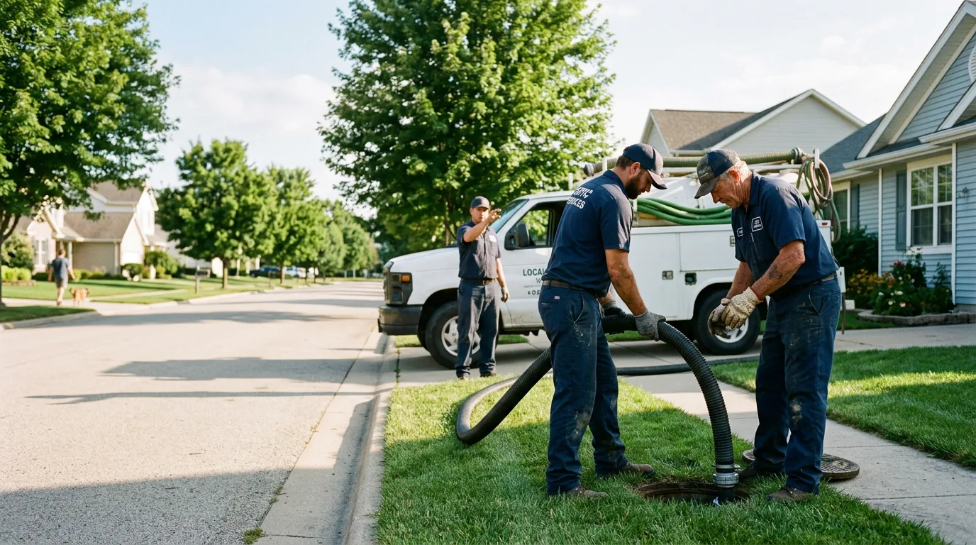 Septic Tank Cleaning in Wellsburg, WV